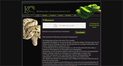 Desktop Screenshot of kowalskis-schlangenzucht.de